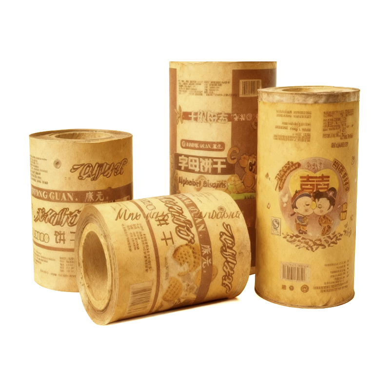 ม้วนฟิล์ม: Wrapper ม้วนไอศกรีม ฟิล์มม้วนวอลนัท หลอดนมแบน